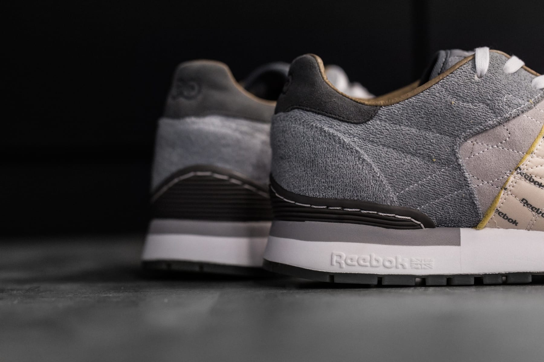 reebok x the garbstore classic leather 6000 grey white steel