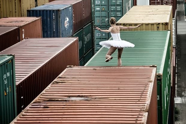 JR "Women Are Heroes" Container Ship
