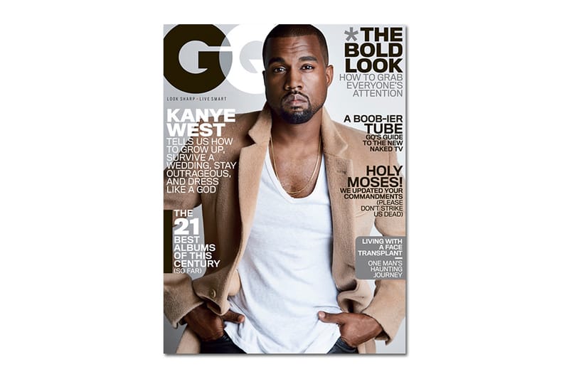 Kanye West Covers GQ's 2014 August Issue