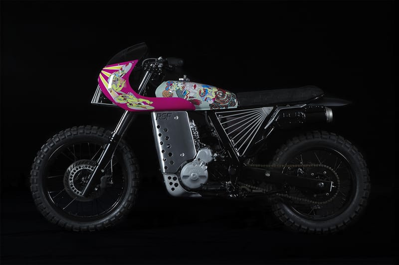 Keiichi Tanaami x SUPER x Basic Garage Honda NX650 Motorcycle