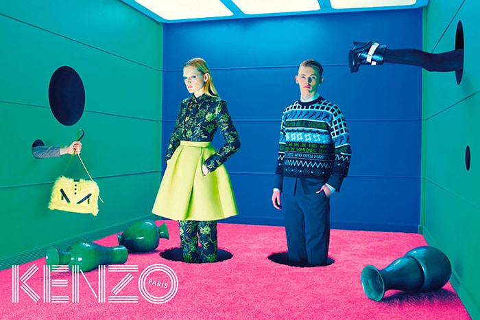 KENZO 2014 Fall/Winter Campaign by TOILETPAPER 