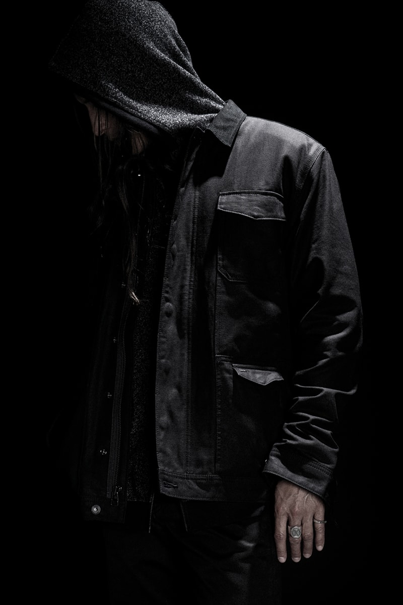 KR3W 2014 Fall/Winter Lookbook: Dark Washes and Shadowy Plaid