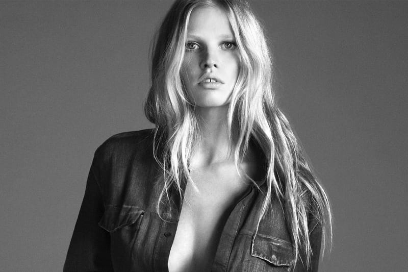Lara Stone by Mert & Marcus for the Calvin Klein 2014 Fall Campaign