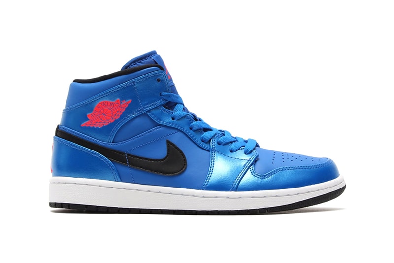 Air Jordan 1 Mid Sport Blue/Infrared 23