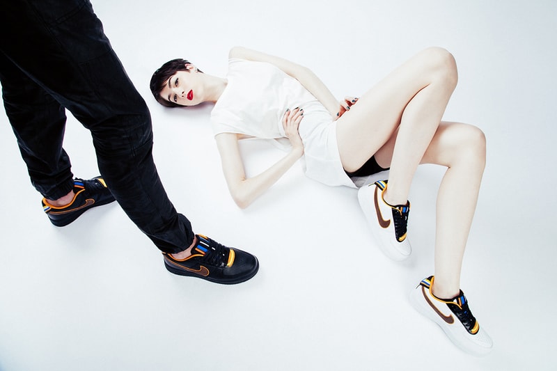 Nike + R.T. Air Force 1 "Laissez-aller" Editorial