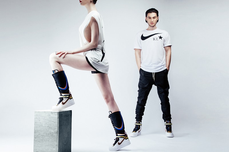 Nike + R.T. Air Force 1 "Laissez-aller" Editorial