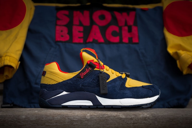 Packer Shoes x Saucony Grid 9000 "Snow Beach"