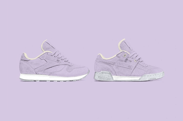 size? x Reebok Pastels "Purple Oasis" Pack