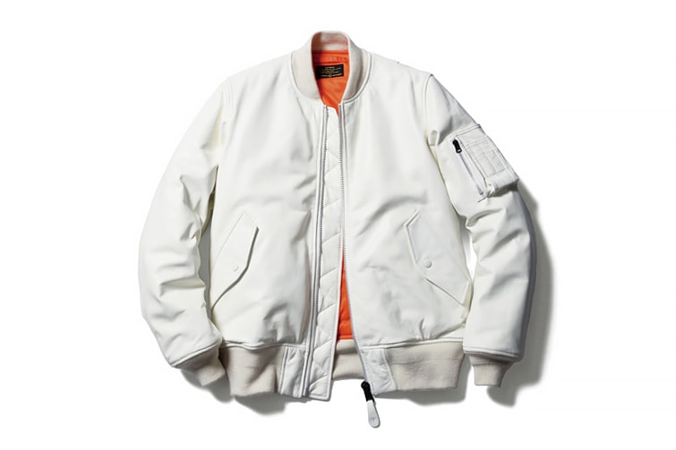 uniform experiment x Alpha Industries 2014 Fall/Winter Leather MA-1