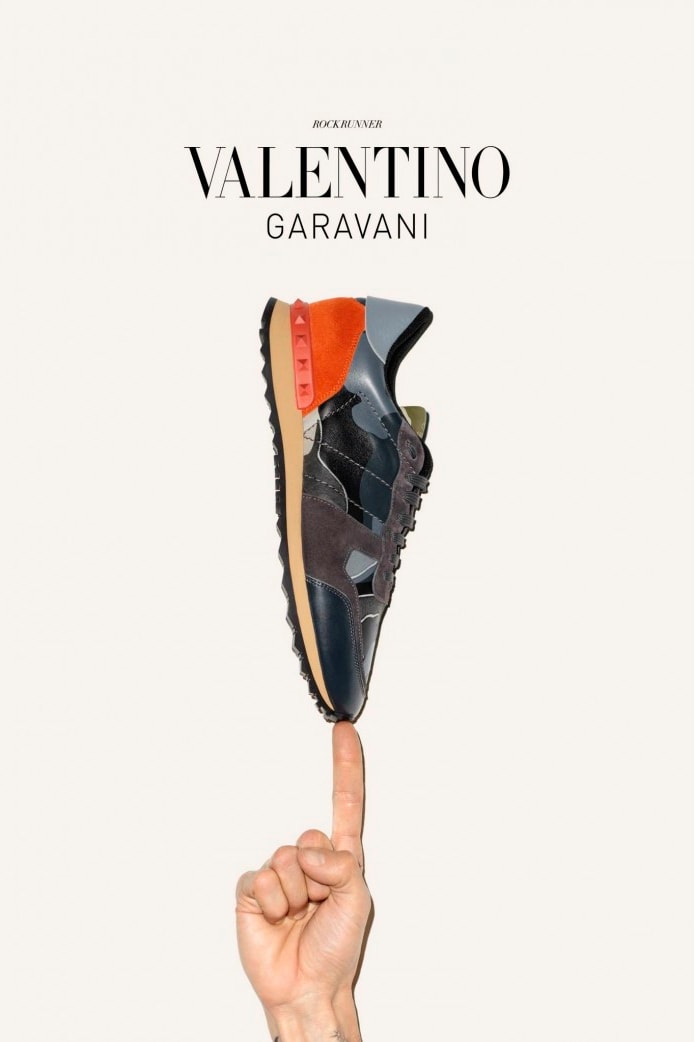 Valentino 2014 Fall/Winter Sneakers Campaign