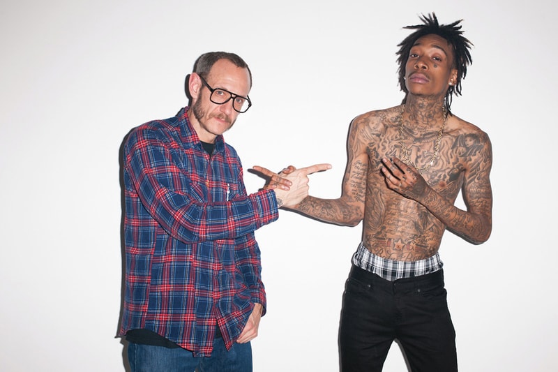 Wiz Khalifa Visits Terry Richardson's Studio