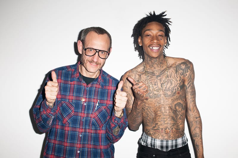 Wiz Khalifa Visits Terry Richardson's Studio