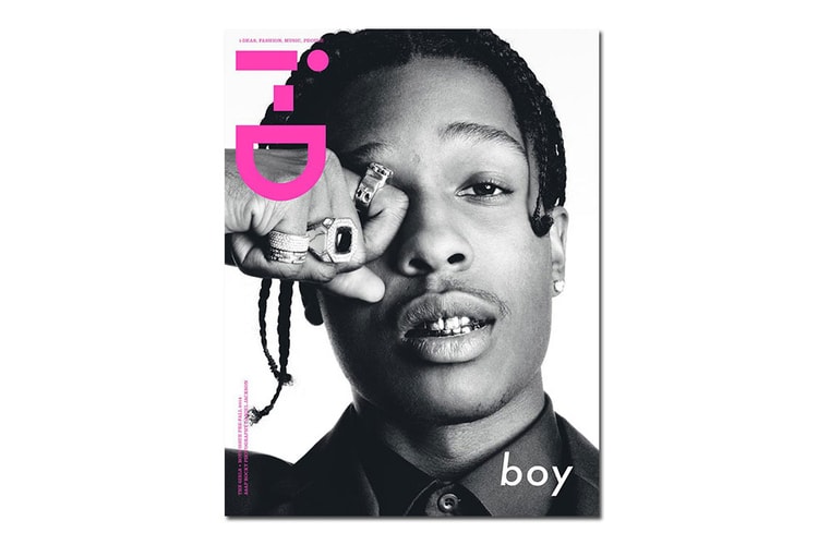 A$AP Rocky & Binx Cover i-D Magazine's "Girls & Boys" Issue