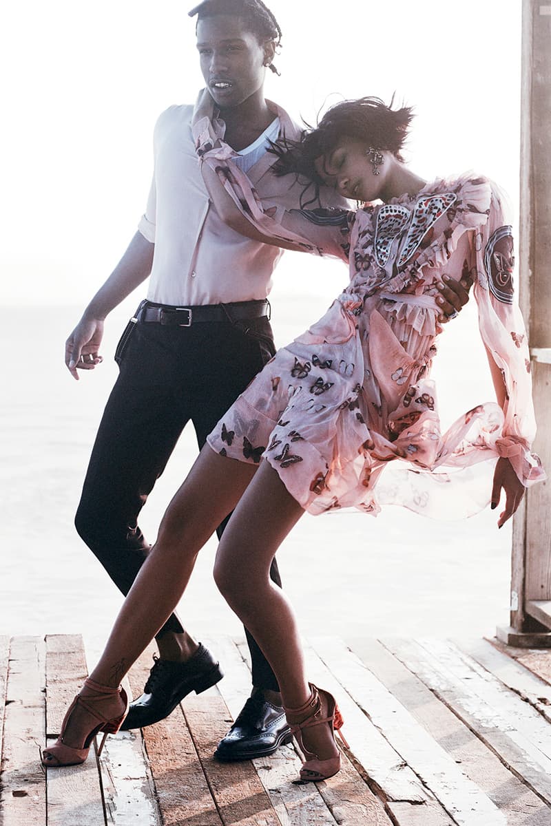 A$AP Rocky & Chanel Iman by Mikael Jansson for Vogue