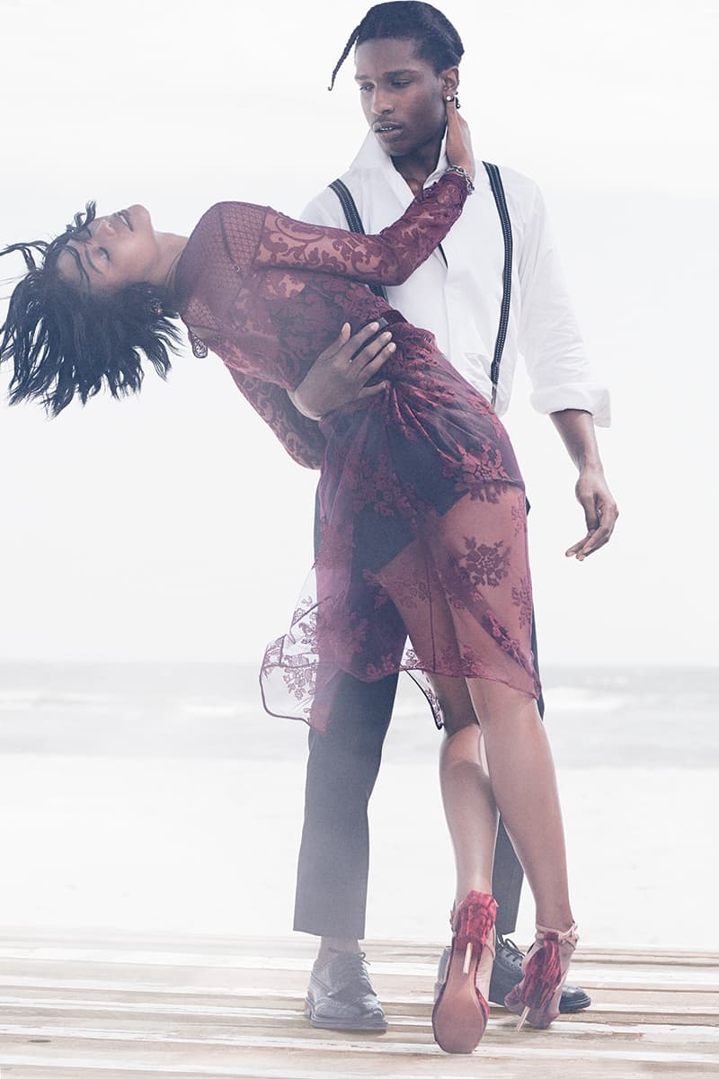 A$AP Rocky & Chanel Iman by Mikael Jansson for Vogue