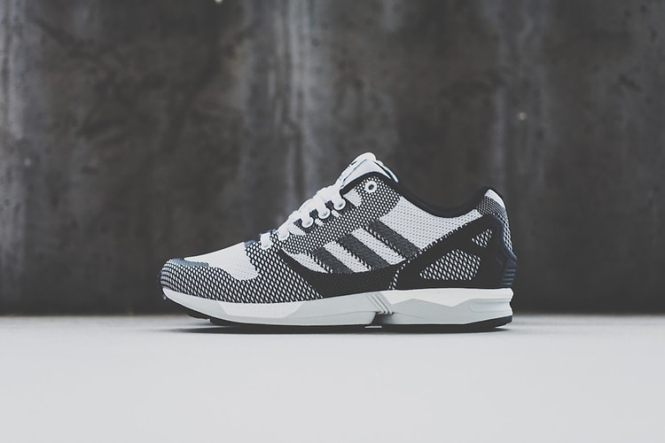 adidas Originals ZX Flux "8000 Weave" White/Black