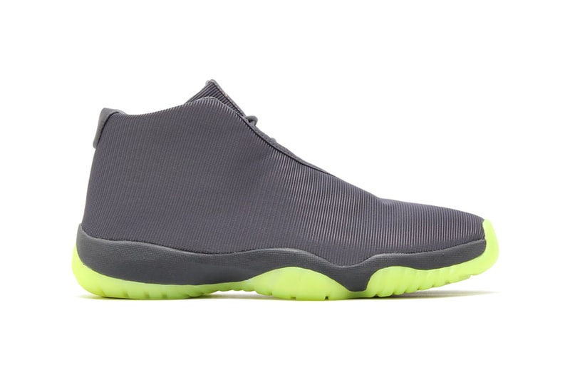 Air Jordan Future White/Sport Blue & Dark Grey/Volt