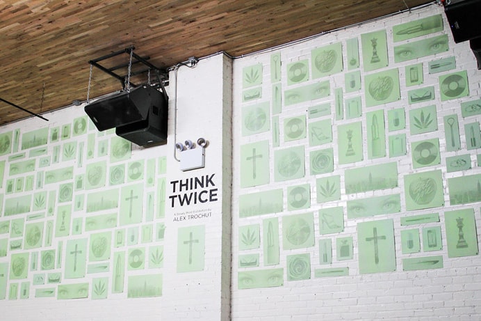 Alex Trochut "Think Twice" @ Kinfolk 94