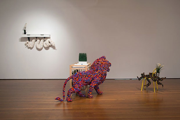 Artists Combine LEGO with IKEA Furniture 