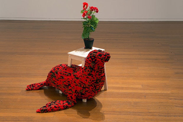 Artists Combine LEGO with IKEA Furniture 