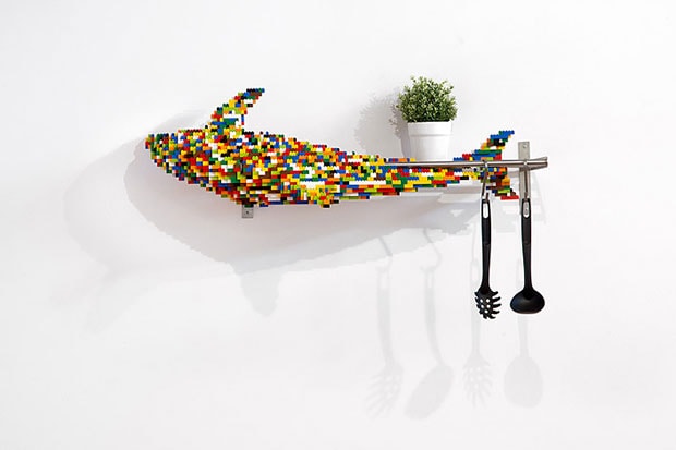 Artists Combine LEGO with IKEA Furniture 