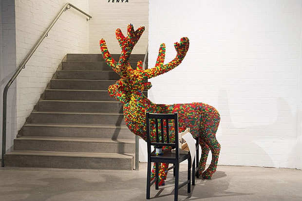 Artists Combine LEGO with IKEA Furniture 