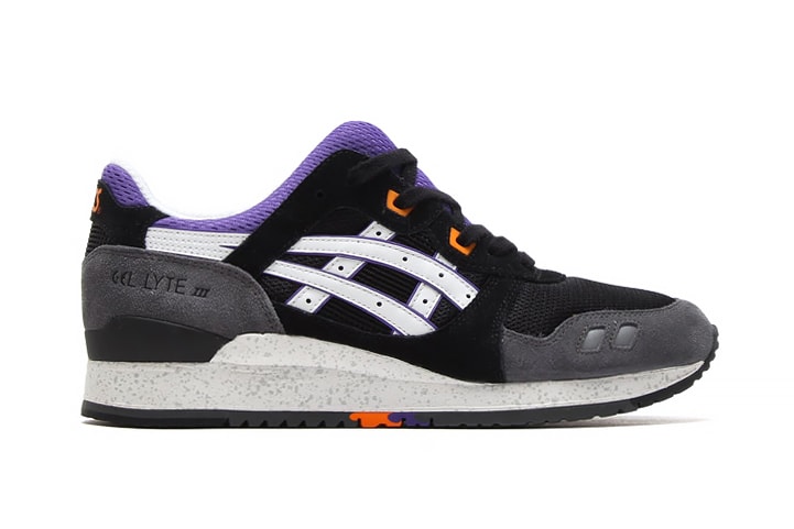 ASICS Gel Lyte III Black/Purple/Orange
