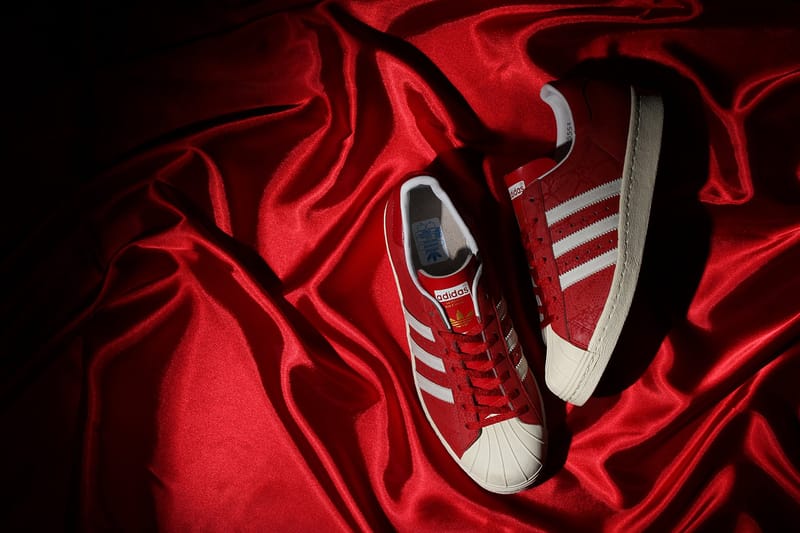 atmos x adidas Originals Superstar 80s G-SNK 8 Red/3M