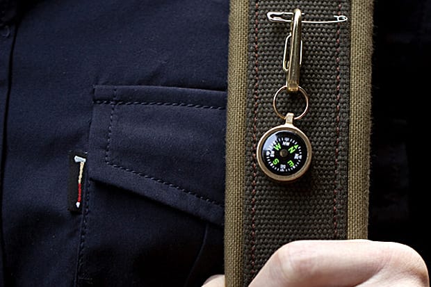 Best Made Co. Brass Compass & Clip