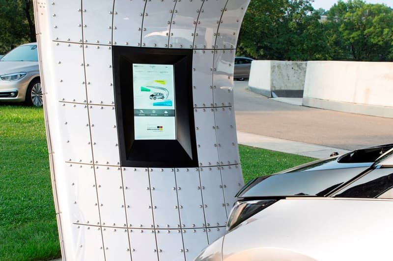 BMW Welt Point.One Solar Charging Station by EIGHT