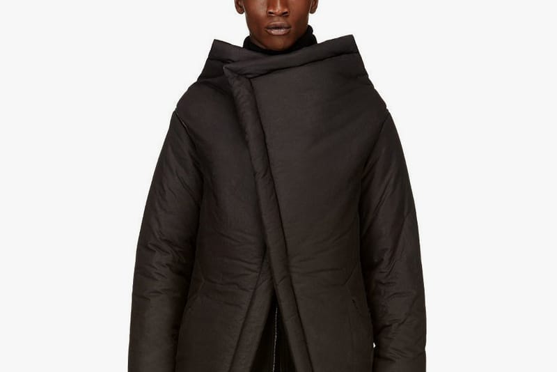 D.GNAK by Kang.D Layered Asymmetrical Parka "Black"