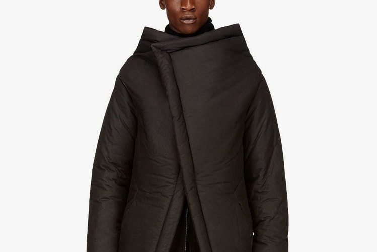 D.GNAK by Kang.D Layered Asymmetrical Parka "Black"
