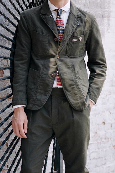 Engineered Garments 2014 Fall/Winter "this/FROM" Editorial by NEPENTHES