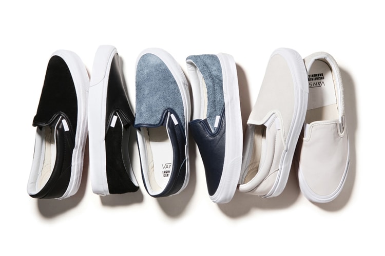 Engineered Garments x Vault by Vans 2014 Fall OG Classic Slip-On LX for NEPENTHES