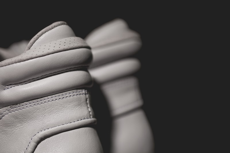 ETQ Amsterdam Mid Top 2 White Marbled Leather Sneaker
