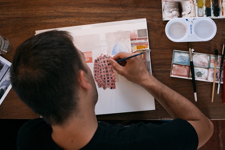 Gorey Speaks On His Illustrations for HUF's 2014 Fall Lookbook