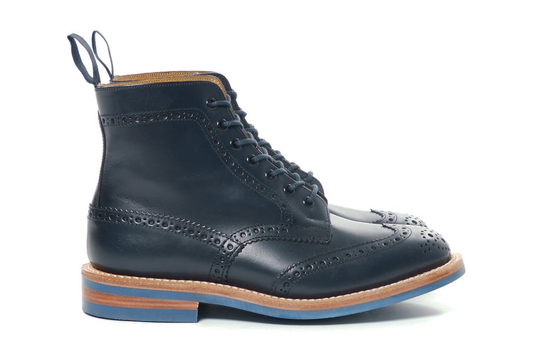 Junya Watanabe MAN x Tricker's 2014 Fall/Winter Steer Smooth Boots