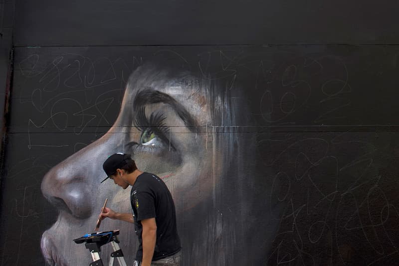 Kamea Hadar and Defer Paint “Paradise Lost” Mural in San Francisco