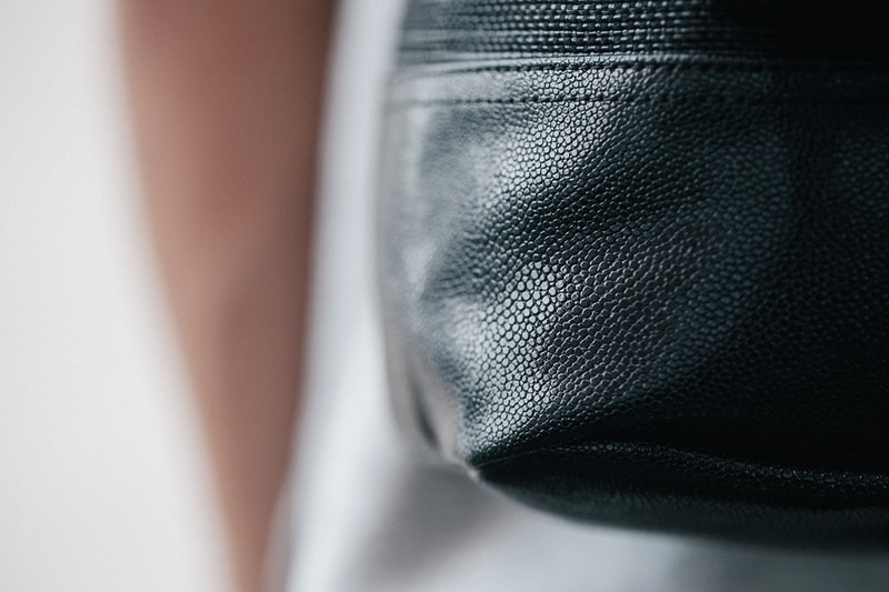 KRISVANASSCHE 2014 Fall/Winter Basket Weave Backpacks