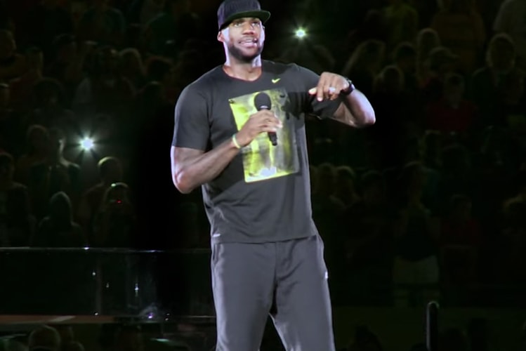 LeBron James Hosts a Welcome Home Party of 30,000 in Akron