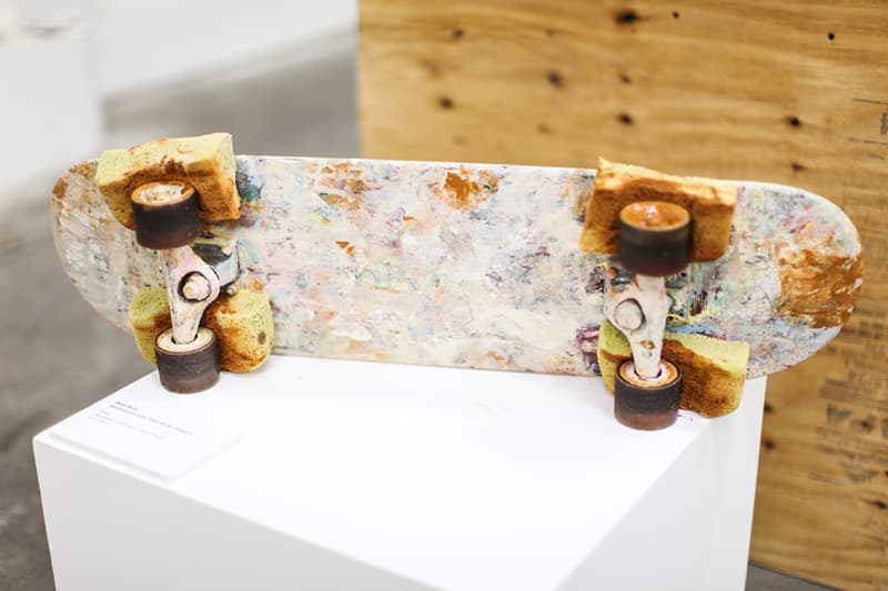 Matt Reilly Skateboard Painting at Mana Contemporary