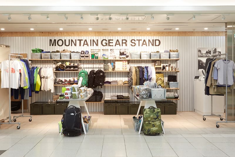 MOUNTAIN GEAR STAND Pop-Up Opens in Shinjuku
