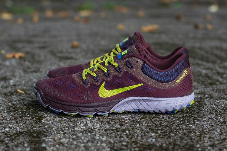 Nike Zoom Terra Kiger 2 Deep Burgundy/Fierce Green-Purple Steel