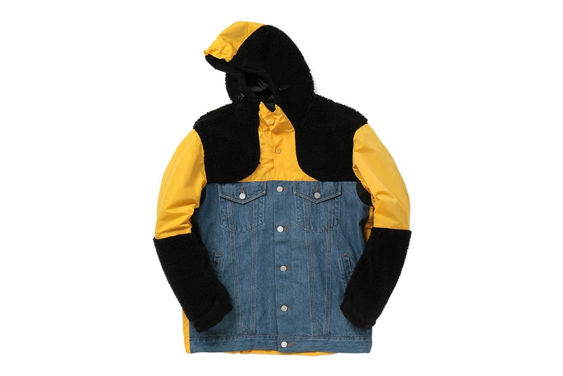 PHENOMENON 2014 Fall/Winter Mix Hood Jacket