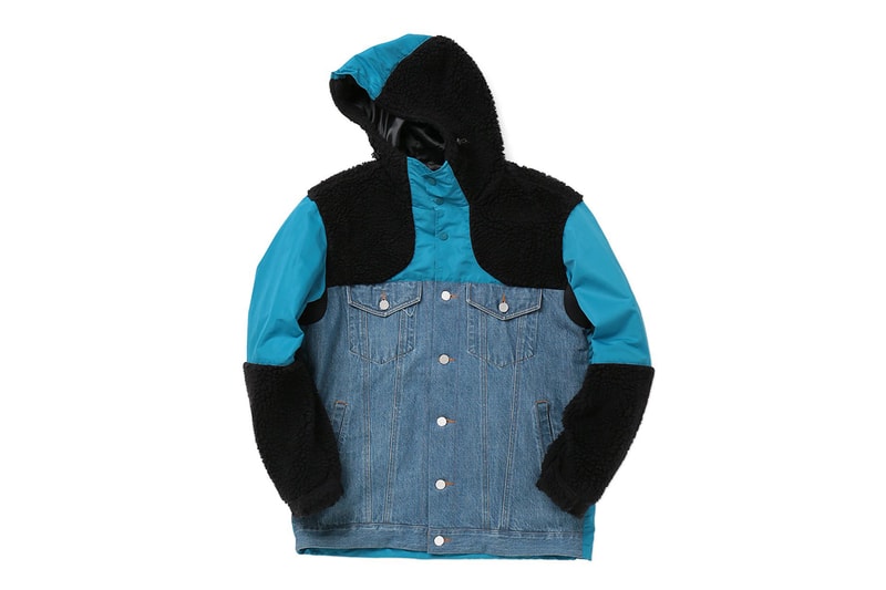 PHENOMENON 2014 Fall/Winter Mix Hood Jacket