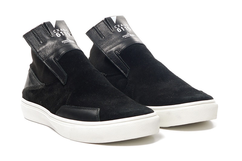 Stone Island Shadow Project STEP-ON SLIP-ON_SUEDE / LEATHER Sneaker