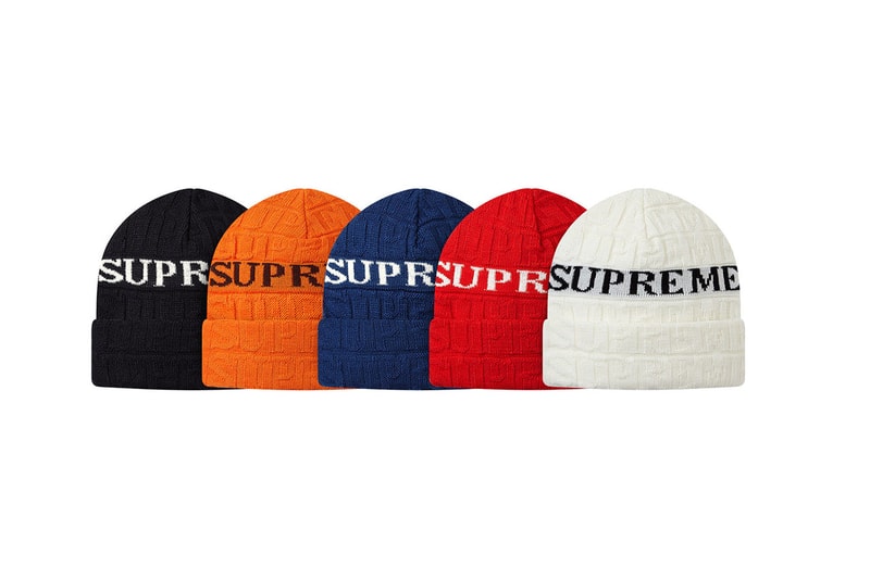 Supreme 2014 Fall/Winter Headwear Collection