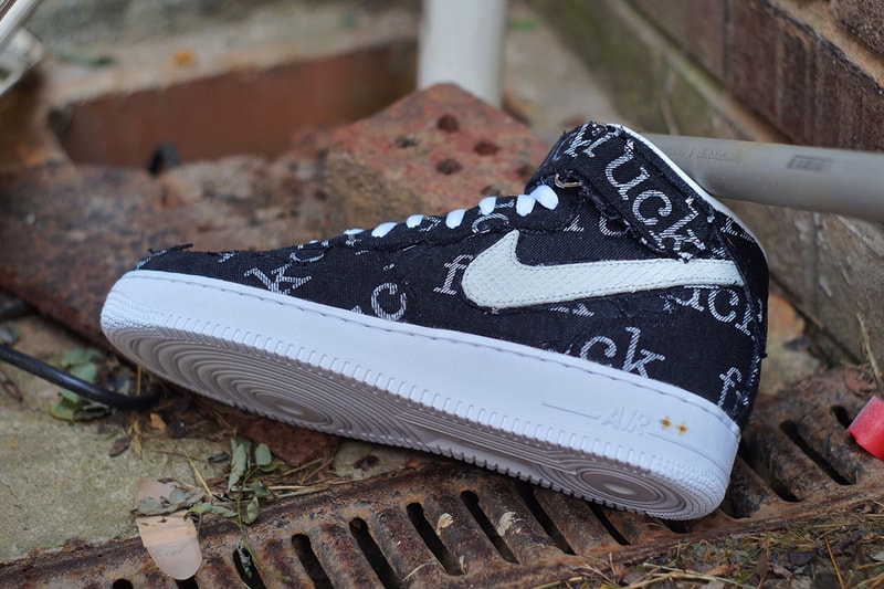 Nike Air Force 1 "Supreme Fuck" by JBF