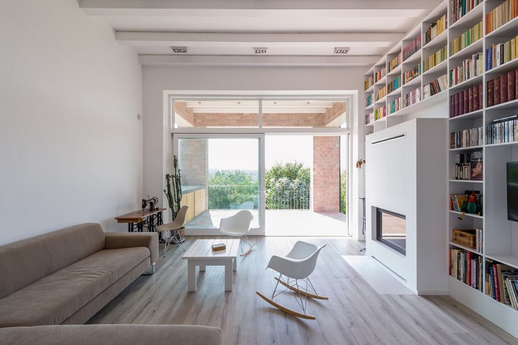 The Long Brick House by Földes & Co. Architects