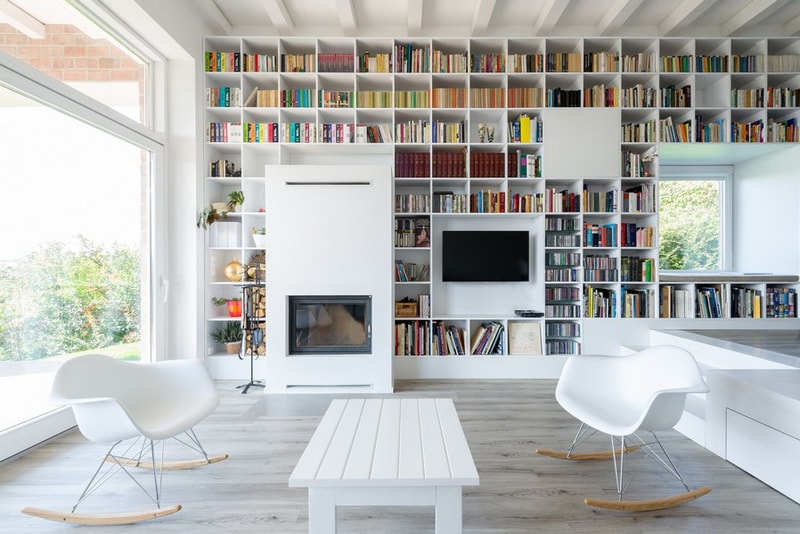 The Long Brick House by Földes & Co. Architects